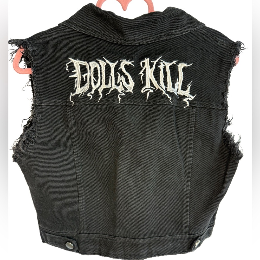 RARE NWT Dolls Kill Exclusive Twill Vest